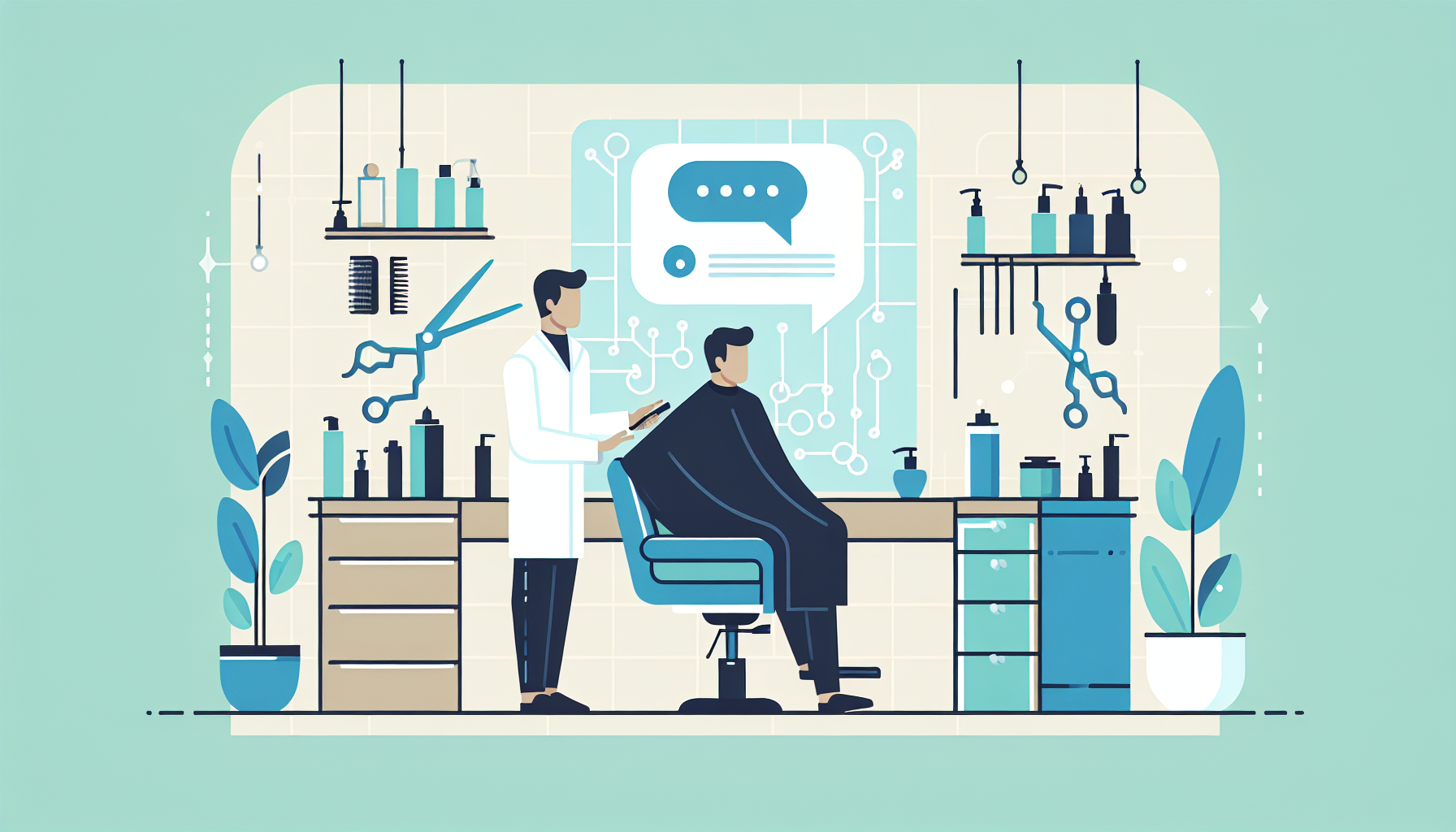 Meer klanten via je Kapperszaak Website Conversational AI